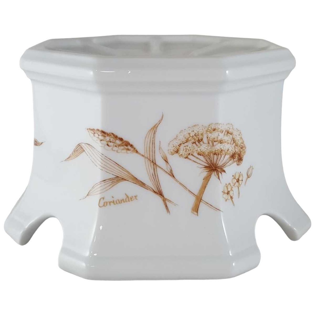 [45811859] Stövchen Villeroy & Boch Gallo Leonardo Coriander Feldblüten Braun gebraucht - neuwertig Bild 2