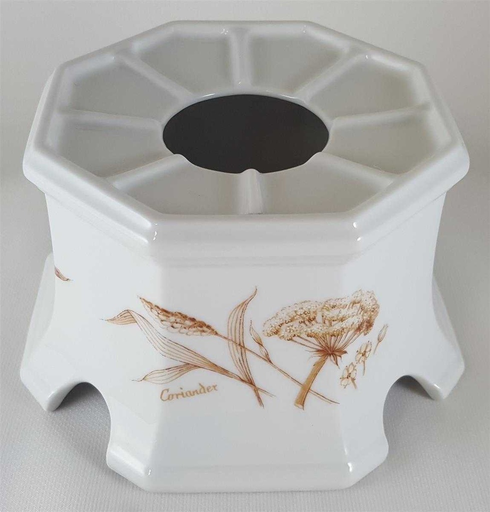 [45811859] Stövchen Villeroy & Boch Gallo Leonardo Coriander Feldblüten Braun gebraucht - neuwertig Bild 3