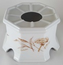 [45811859] Stövchen Villeroy & Boch Gallo Leonardo Coriander Feldblüten Braun gebraucht - neuwertig Bild 3