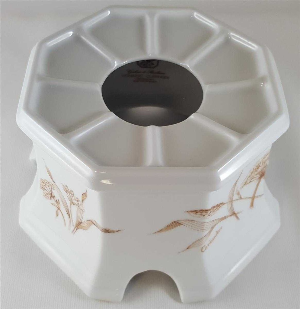 [45811859] Stövchen Villeroy & Boch Gallo Leonardo Coriander Feldblüten Braun gebraucht - neuwertig Bild 5