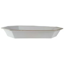 [2118803] Auflaufform Goldrand Rosenthal Polygon Weiß gebraucht - sehr gut Bild 2