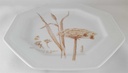 [45811861] Kuchenteller Dessertteller Frühstücksteller 20,5 cm Villeroy & Boch Gallo Leonardo Coriander Feldblüten Braun gebraucht - neuwertig Bild 4