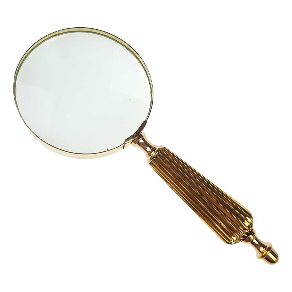 [LA-39817] Leselupe Handlupe Vergrößerungsglas Messing #39817 Bild 6
