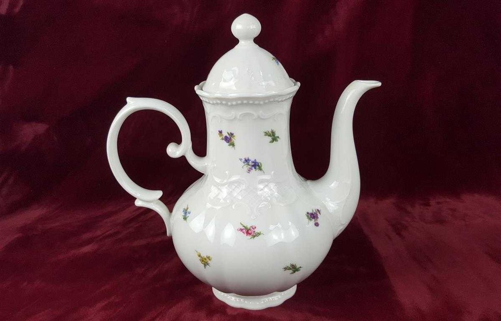 [458118614] Kaffeekanne 1,5 L Seltmann Weiden Wien bunte Blumen Streublume 26483 gebraucht - sehr gut Bild 3