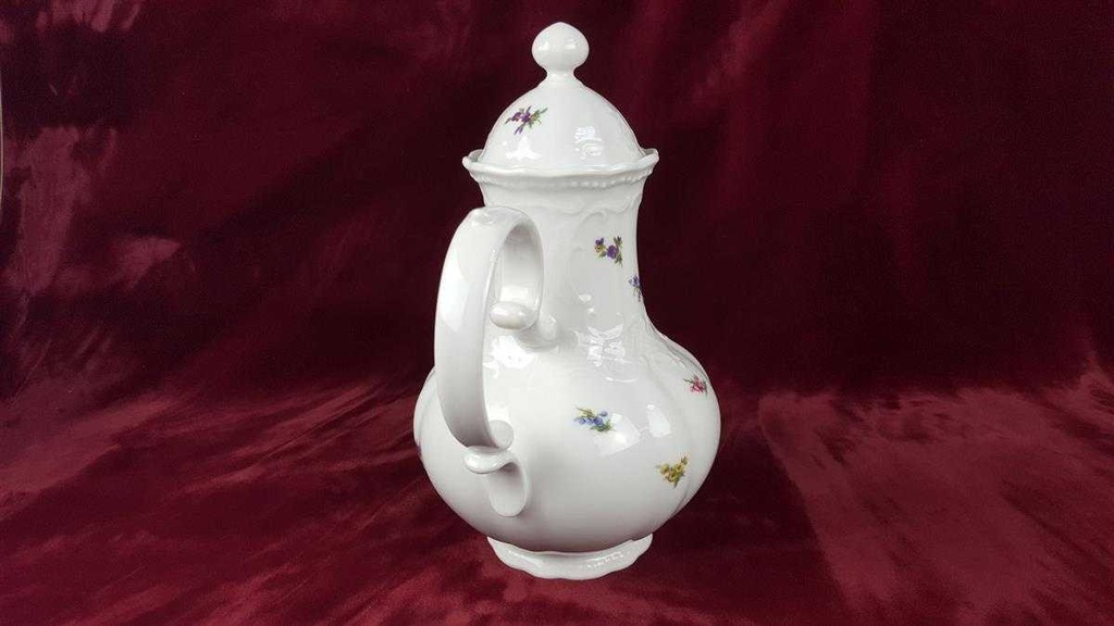[458118614] Kaffeekanne 1,5 L Seltmann Weiden Wien bunte Blumen Streublume 26483 gebraucht - sehr gut Bild 4