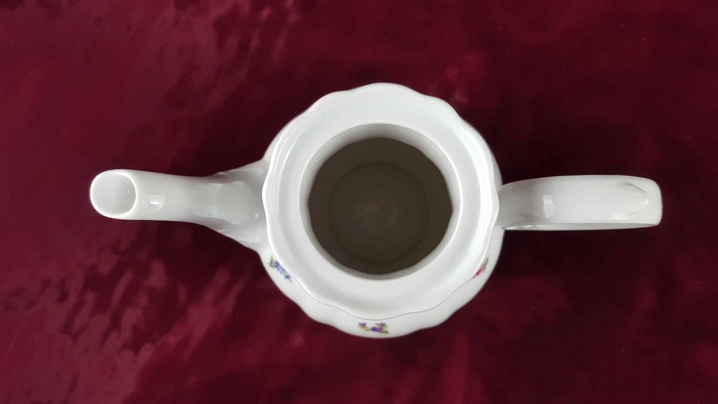 [458118614] Kaffeekanne 1,5 L Seltmann Weiden Wien bunte Blumen Streublume 26483 gebraucht - sehr gut Bild 6