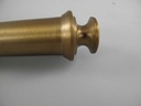 [LA-39832] Leselupe Handlupe Vergrößerungsglas Messing glatt Bild 4