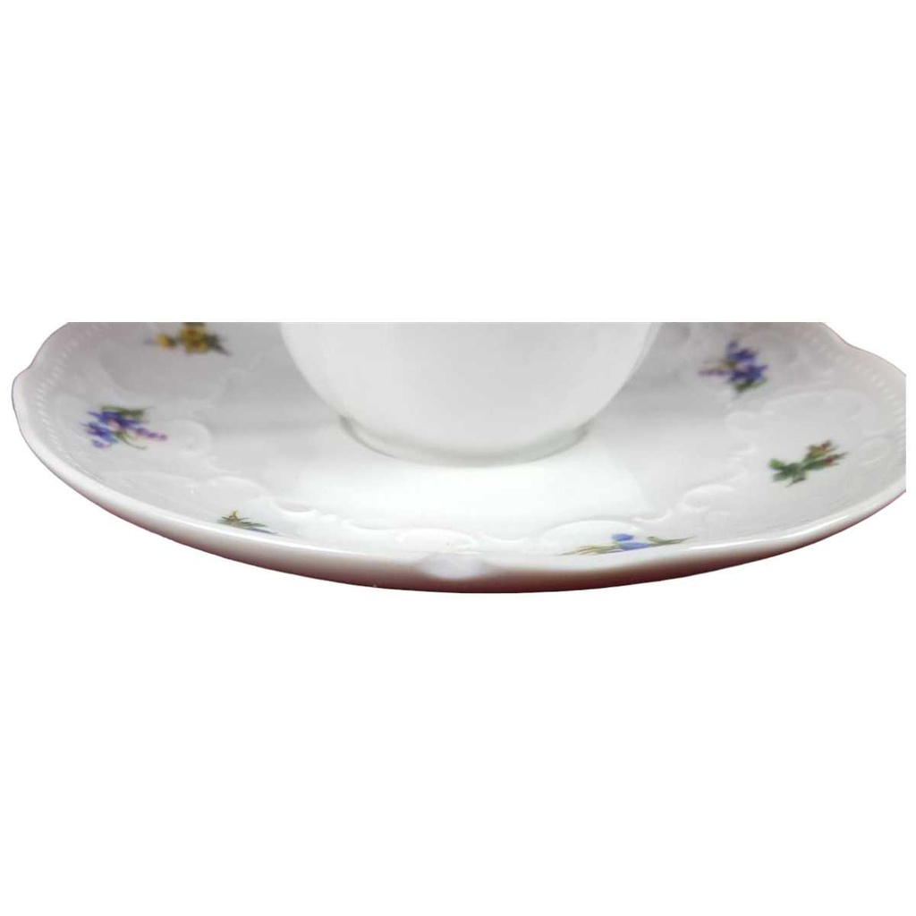 [2118804] 2er Set Untertasse Kaffeetasse mit & Seltmann Weiden Wien Streublume 26483 gebraucht - akzeptabel Bild 2