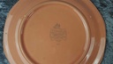 [458118627] Jumbotasse mit Kuchenteller Frühstücksteller Pagnossin Earthenware Einzelteile Orange gebraucht - sehr gut Bild 5