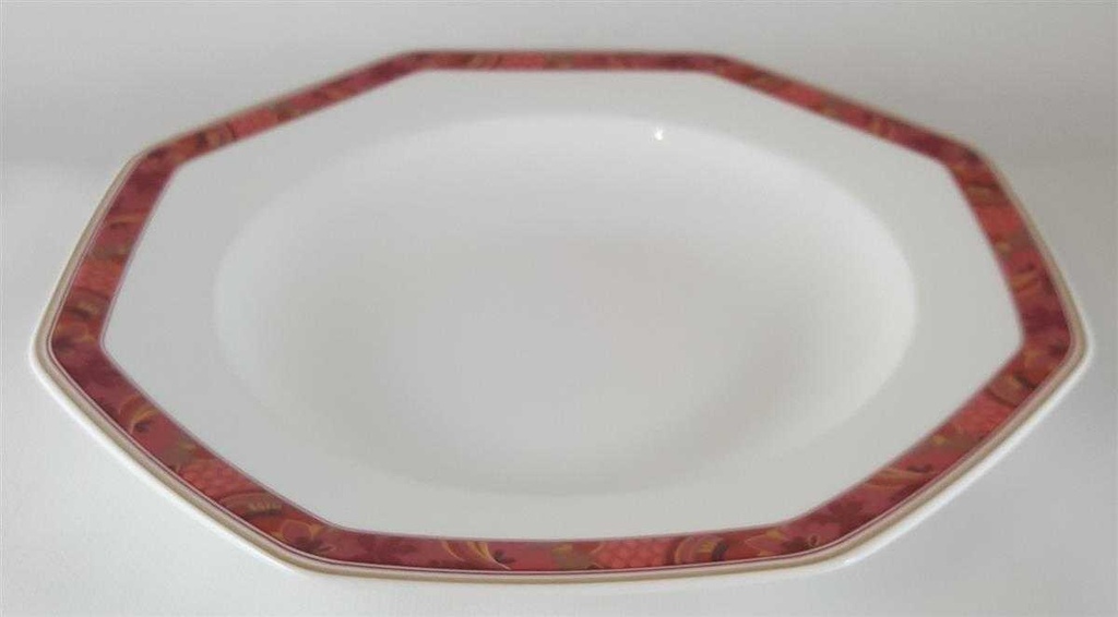 [45811866] Suppenteller 22,5 cm Hutschenreuther San Marino gebraucht - gut Bild 4