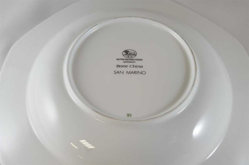 [45811866] Suppenteller 22,5 cm Hutschenreuther San Marino gebraucht - gut Bild 5