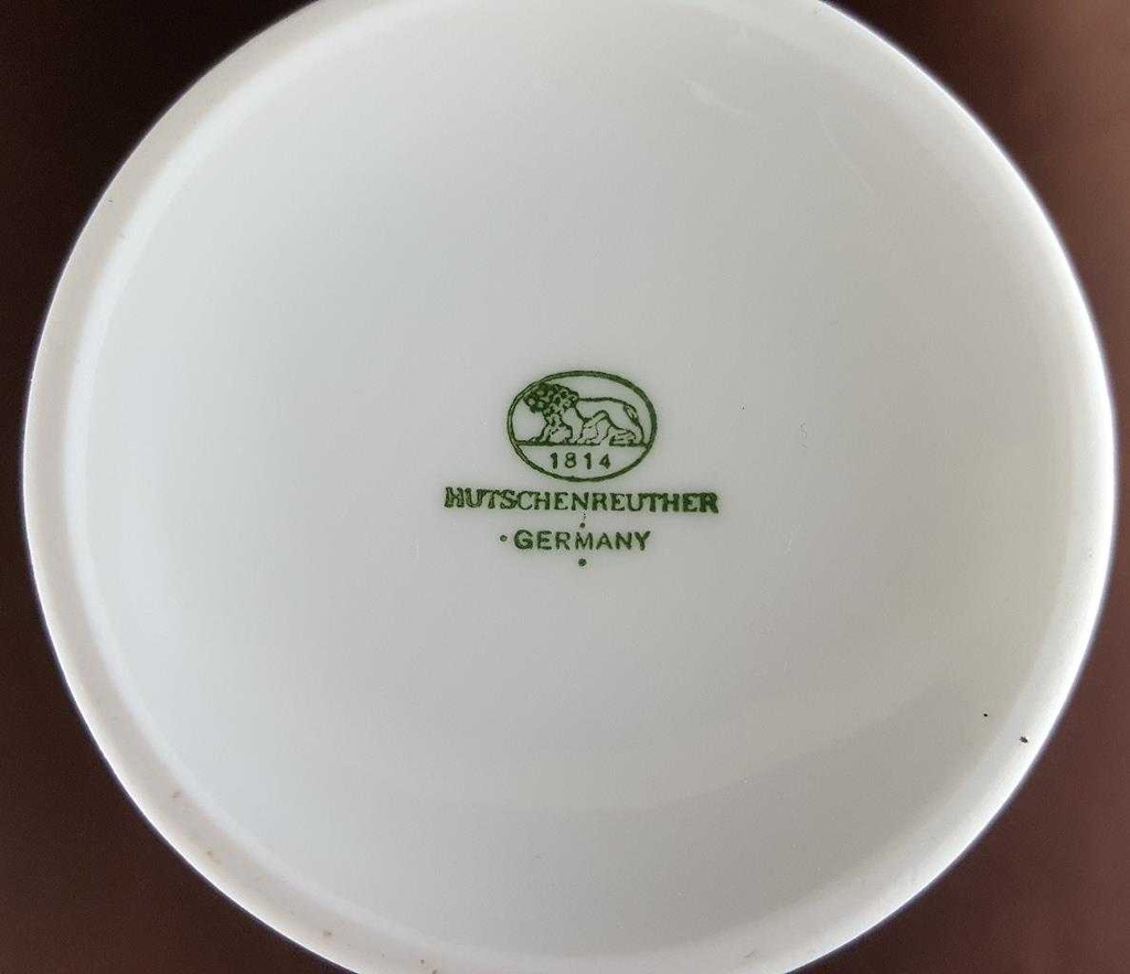 [4581188] Tischvase 11,3 cm Hutschenreuther Louvre Osterdekor gebraucht - sehr gut Bild 6