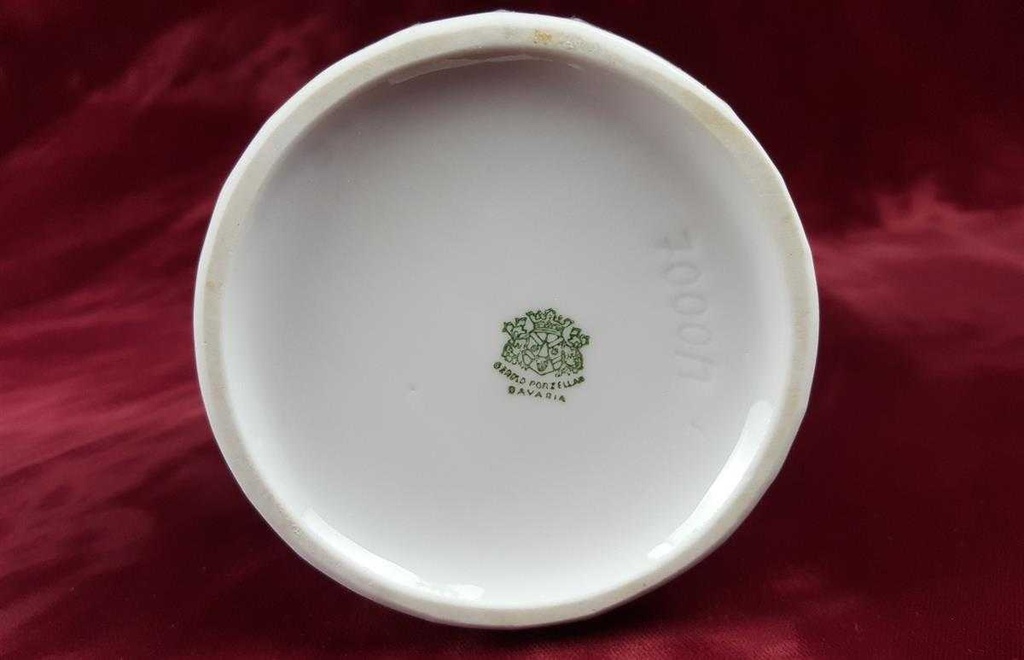 [458118932] Blumenvase 31,5 cm Gerold & Co Weiß gebraucht - sehr gut Bild 3