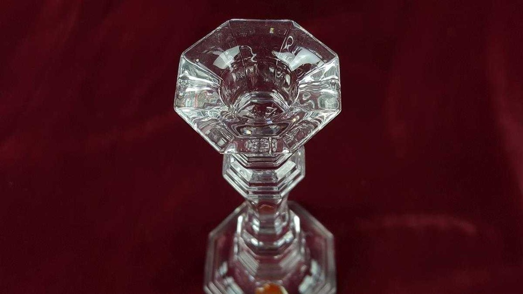 [458118940] Kerzenhalter Katharinenhütte Transparent gebraucht - sehr gut Bild 3