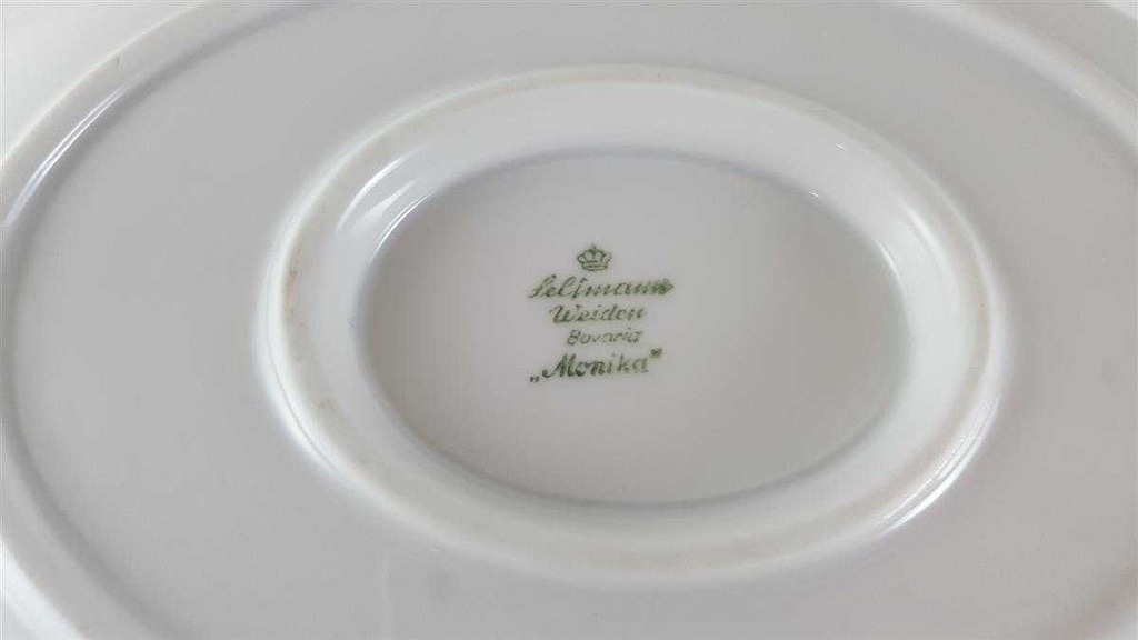 [45811895] Sauciere mit Teller 1tlg Seltmann Weiden Monika Uni Weiß gebraucht - gut Bild 4