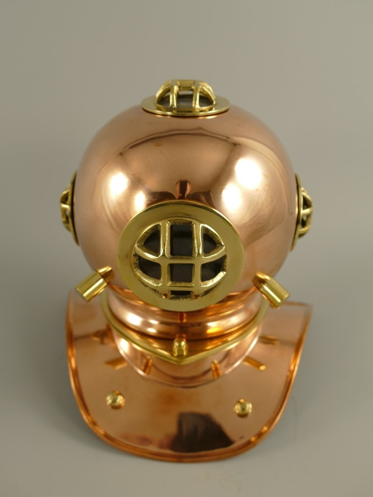 [LA-42768] Taucherhelm Kupfer H 20 cm Bild 2