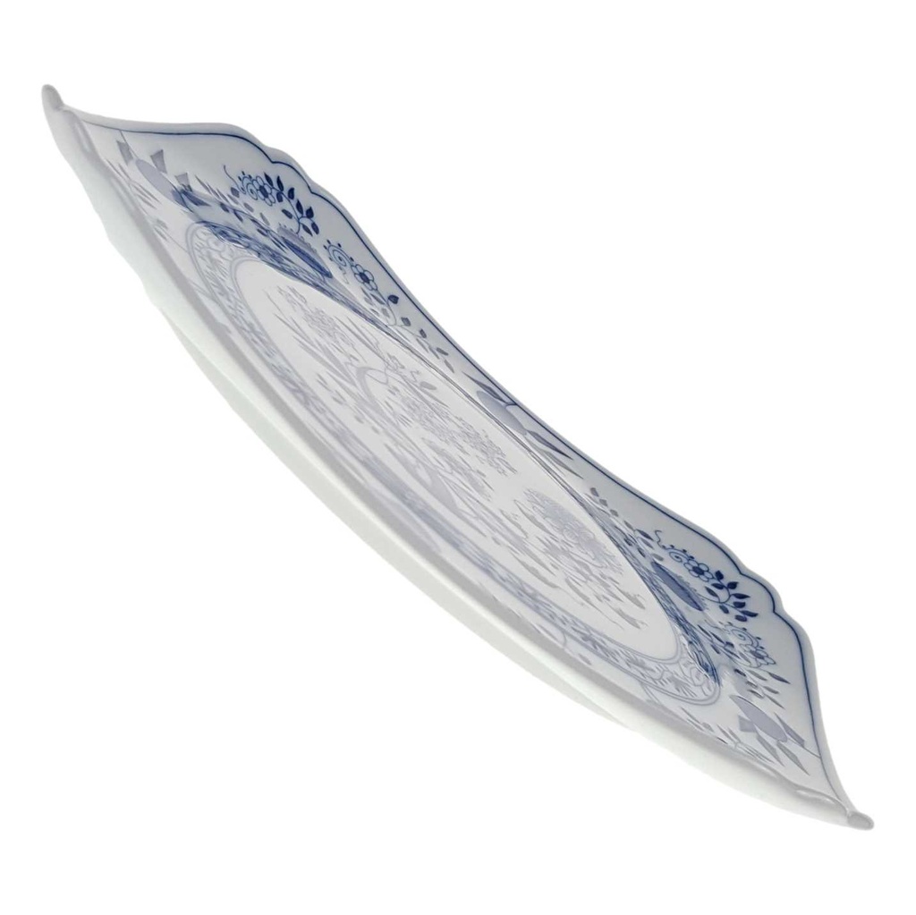 [4581190] Coupe /Sandwichplatte Hutschenreuther Maria Theresia Zwiebelmuster I. Wahl Bild 3