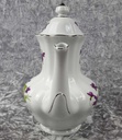 [458119002] Kaffeekanne 1,4 L Winterling Marktleuthen lila Blume Veilchen Silberrand gebraucht - sehr gut Bild 4