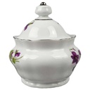 [458119003] Zuckerdose Winterling Marktleuthen lila Blume Veilchen Silberrand gebraucht - sehr gut Bild 2