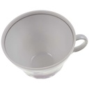 [458119007] Kaffeetasse Tasse Winterling Marktleuthen lila Blume Veilchen Silberrand gebraucht - sehr gut Bild 2