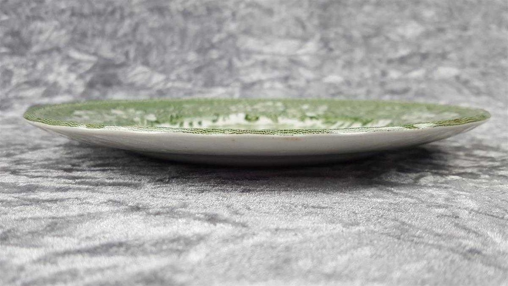 [458119019] Kuchenteller Dessertteller 20,2 cm Royal Tudor Coaching Taverns Grün gebraucht - gut Bild 4