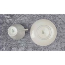 [458119021] Kaffeetasse mit Untertasse Tasse Goldrand Winterling Marktleuthen Elfenbein gebraucht - akzeptabel Bild 4