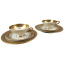 [458119024] Sammelgedeck Golddekor Hertel Jacob Rehau Blumen Bavaria gebraucht - akzeptabel Bild 2