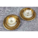 [458119024] Sammelgedeck Golddekor Hertel Jacob Rehau Blumen Bavaria gebraucht - akzeptabel Bild 3