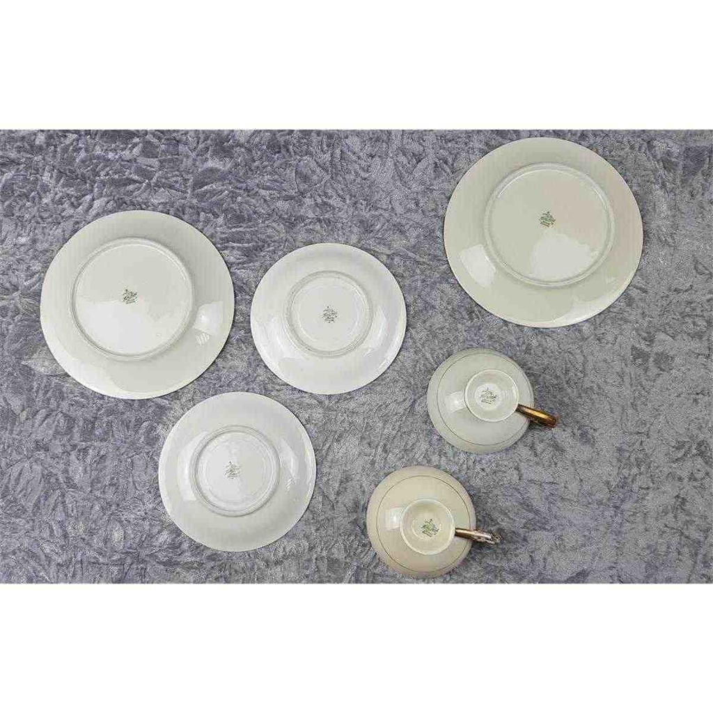 [458119024] Sammelgedeck Golddekor Hertel Jacob Rehau Blumen Bavaria gebraucht - akzeptabel Bild 12