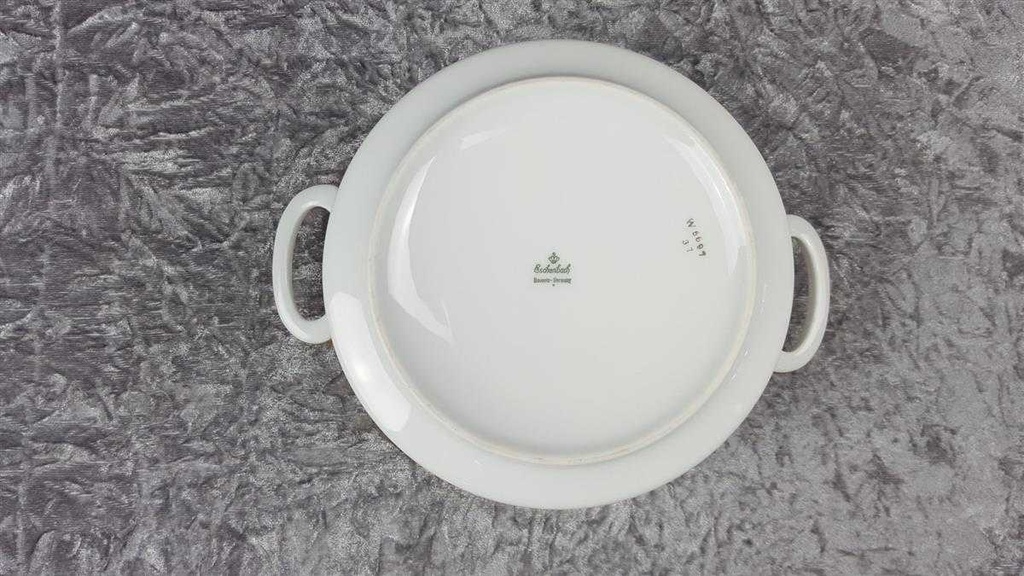 [458119029] Schüssel Ragoutterrine Servierschüssel Goldrand 1,5 L Eschenbach Alte Formen W5697 gebraucht - gut Bild 8