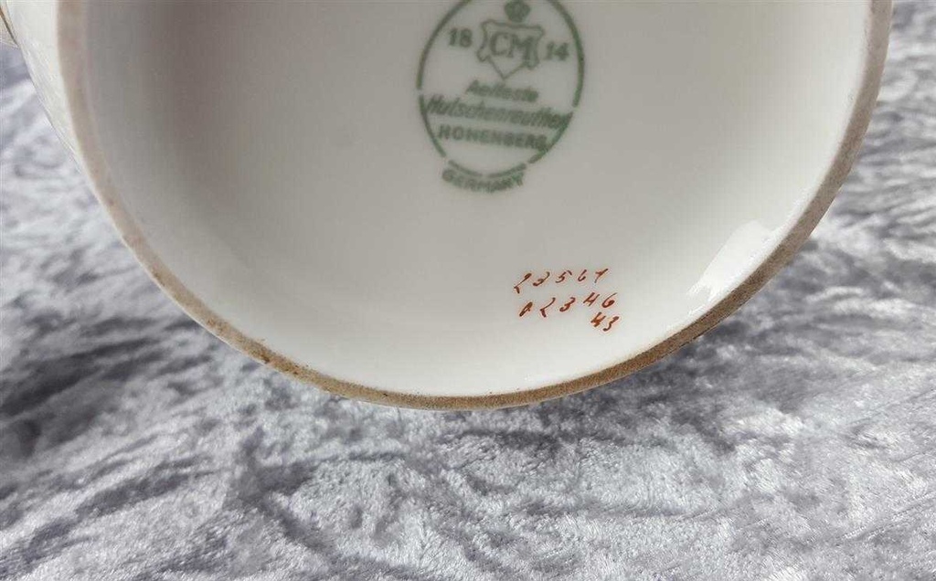 [458119034] Kaffeekanne Golddekor 1,85 L Hutschenreuther Dekor 02346 gebraucht - sehr gut Bild 5
