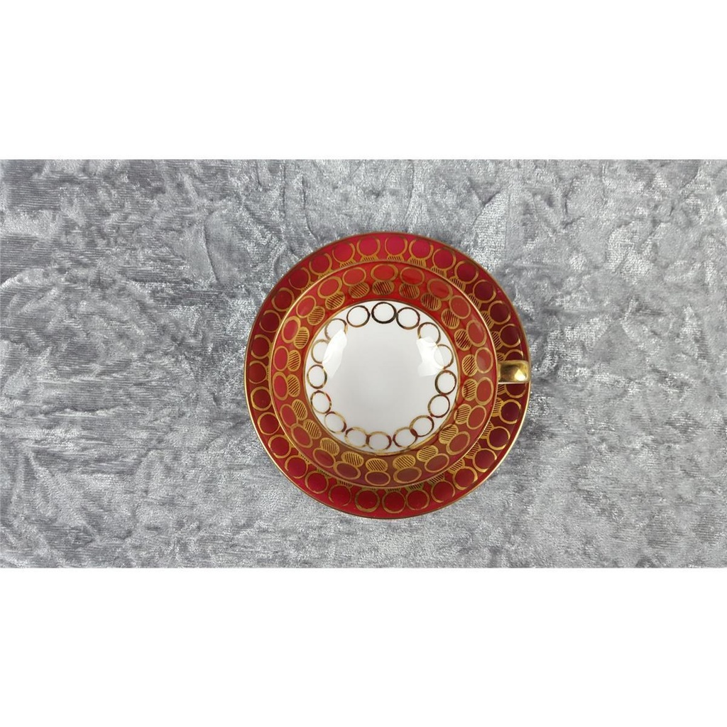 [458119038] Mokkatasse Espressotasse mit Untertasse Bavaria 30 cm RKW gebraucht - gut Bild 3