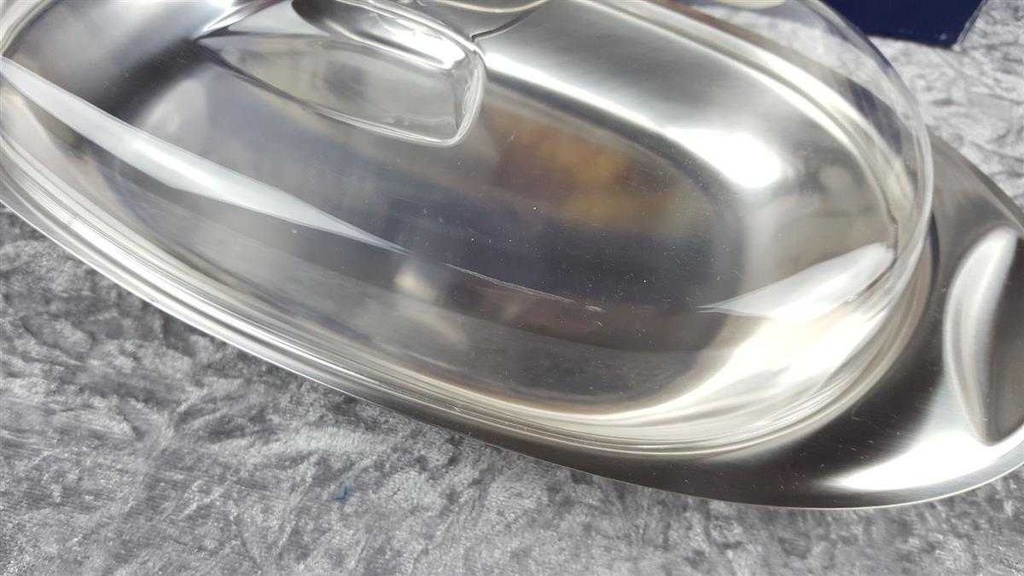 [458119042] Servierplatte Brotschale mit Haube OVP WMF gebraucht - gut Bild 7