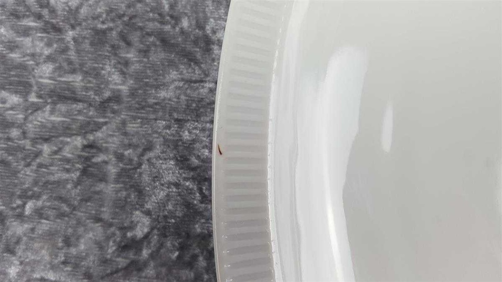 [458119047] Servierplatte Fleischplatte groß 42,5x28,2 cm Arzberg Form 2075 Secunda Athena Weiß gebraucht - gut Bild 4