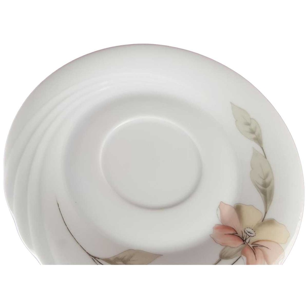 [458119058] Untertasse für Kaffee groß 15,2 cm Winterling Kirchenlamitz Dekor Große Blume gebraucht - sehr gut Bild 2