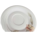 [458119058] Untertasse für Kaffee groß 15,2 cm Winterling Kirchenlamitz Dekor Große Blume gebraucht - sehr gut Bild 2