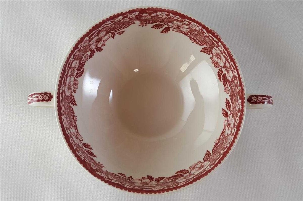 [458119060] Suppentasse Enoch Wedgwood Woodland Rot Bild 5