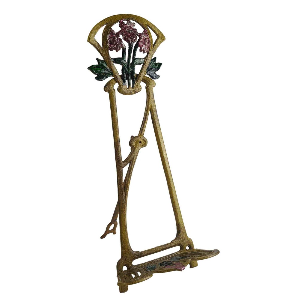[LA-45792] Staffelei Gusseisen Jugendstil Bild 2