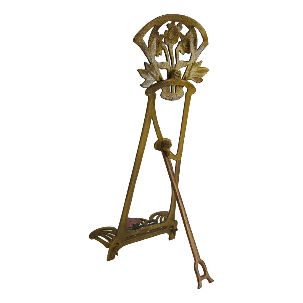 [LA-45792] Staffelei Gusseisen Jugendstil Bild 5