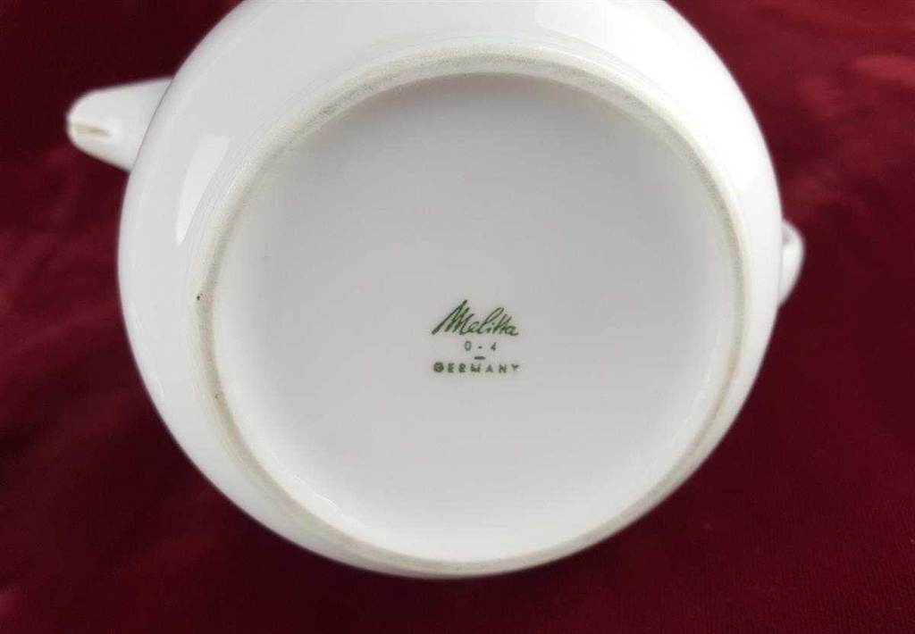 [458119067] Kaffeekanne 0,75 L Melitta Minden Weiß gebraucht - gut Bild 6