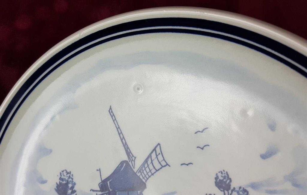 [458119097] Wandteller Koninklijke Goedewaagen Blauw Delfts Blau gebraucht - gut Bild 5