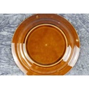 [458119101] Suppentasse mit Untertasse Pagnossin Earthenware braun Relief Punkte & Kreise gebraucht - sehr gut Bild 6