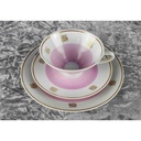 [458119107] Kaffeegedeck Kaffeeset Komplett Goldrand 3tlg Lichte Porzellan gebraucht - gut Bild 4
