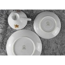 [458119107] Kaffeegedeck Kaffeeset Komplett Goldrand 3tlg Lichte Porzellan gebraucht - gut Bild 9