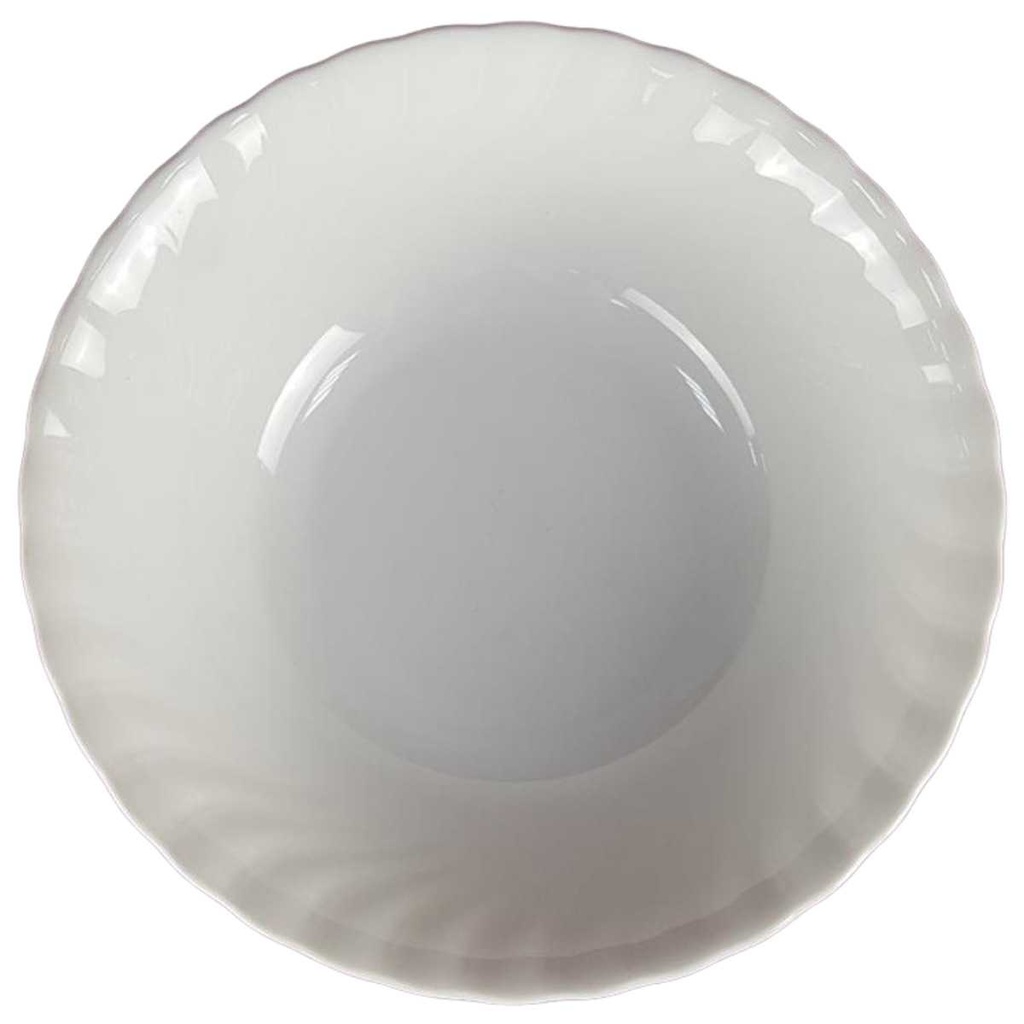 [458119109] Servierschüssel 20 cm Seltmann Weiden Regina Weiß gebraucht - gut Bild 2