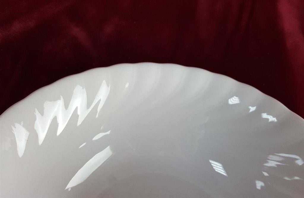 [458119109] Servierschüssel 20 cm Seltmann Weiden Regina Weiß gebraucht - gut Bild 3