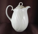 [2118828] Kaffeekanne Kanne 1,5 L Seltmann Weiden Helena Weiße Welle Weiß gebraucht - neuwertig Bild 3