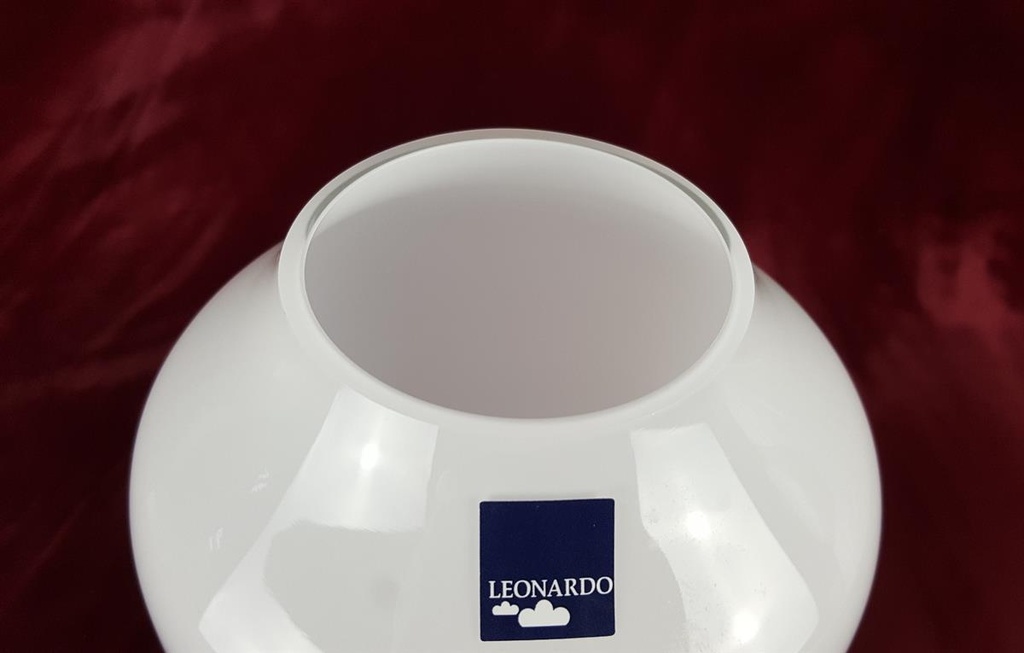 [458119110] Blumenvase 16 cm Leonardo Weiß gebraucht - gut Bild 2