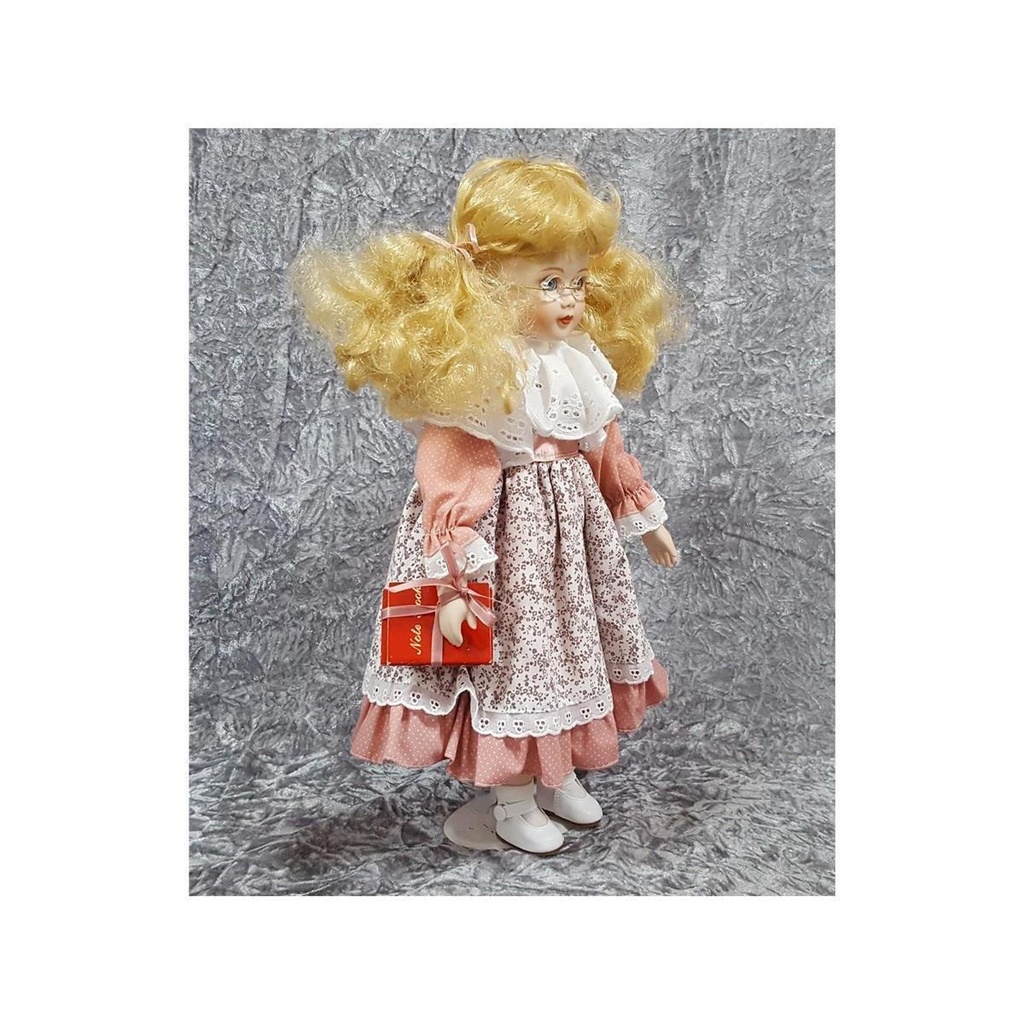 [458119121] Puppe Porzellanpuppe Sammlerpuppe 45 cm Gilde Handwerk gebraucht - gut Bild 2