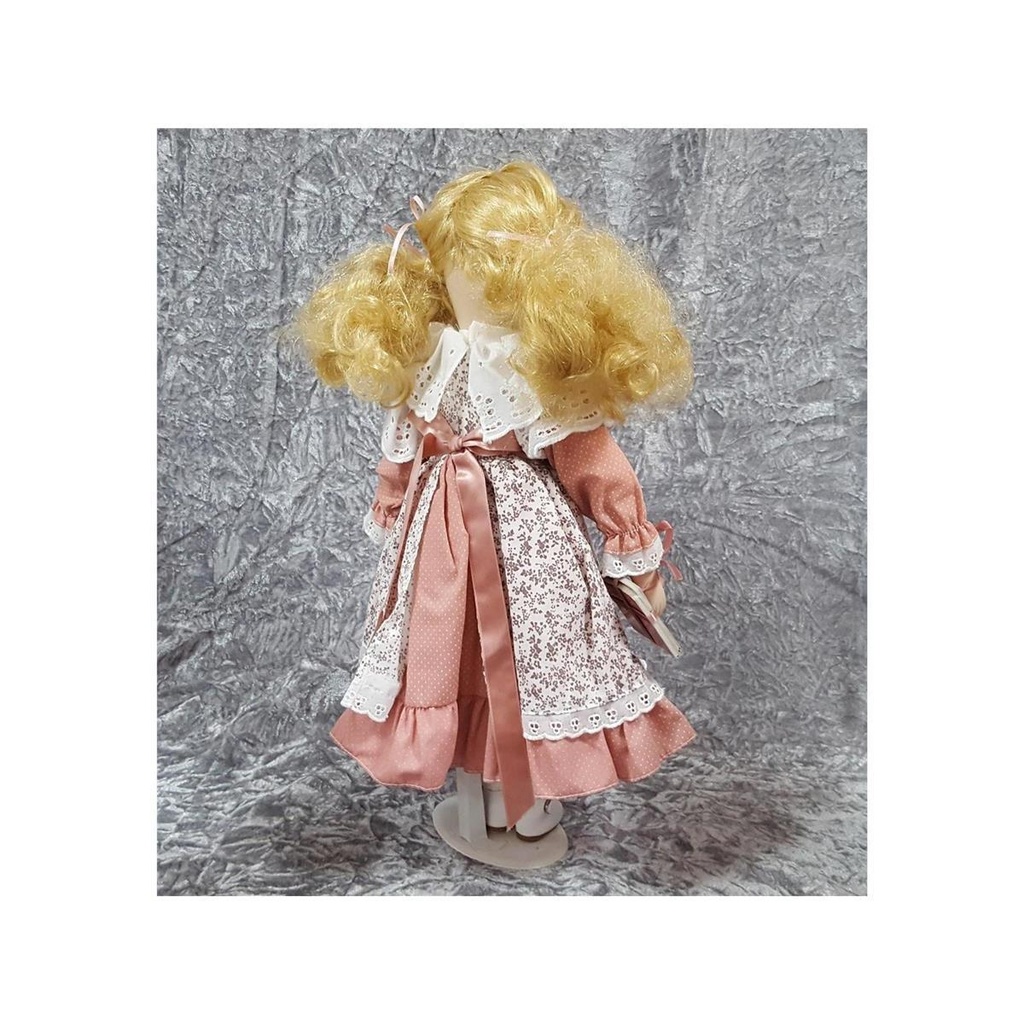 [458119121] Puppe Porzellanpuppe Sammlerpuppe 45 cm Gilde Handwerk gebraucht - gut Bild 3